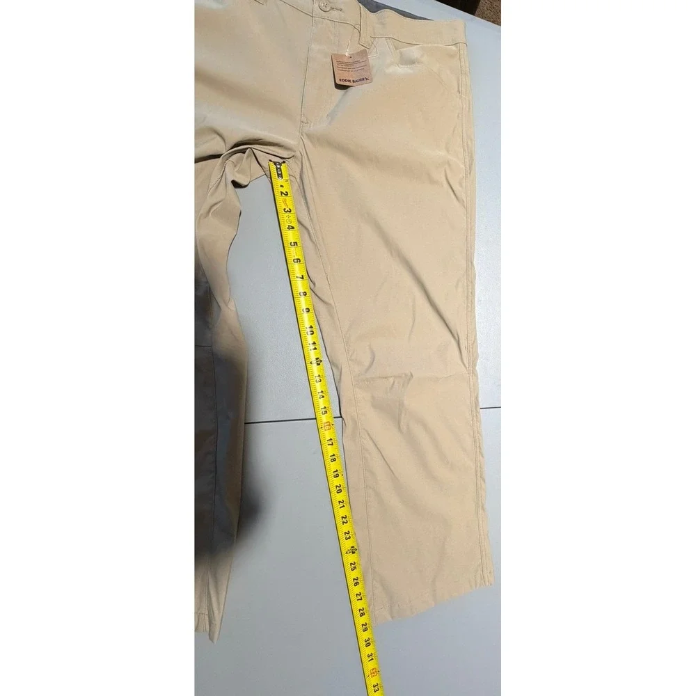 Eddie Bauer Men's First Mr Rainier Hiking Pants Tan UPF 50+Men's Size 40X30 NEW